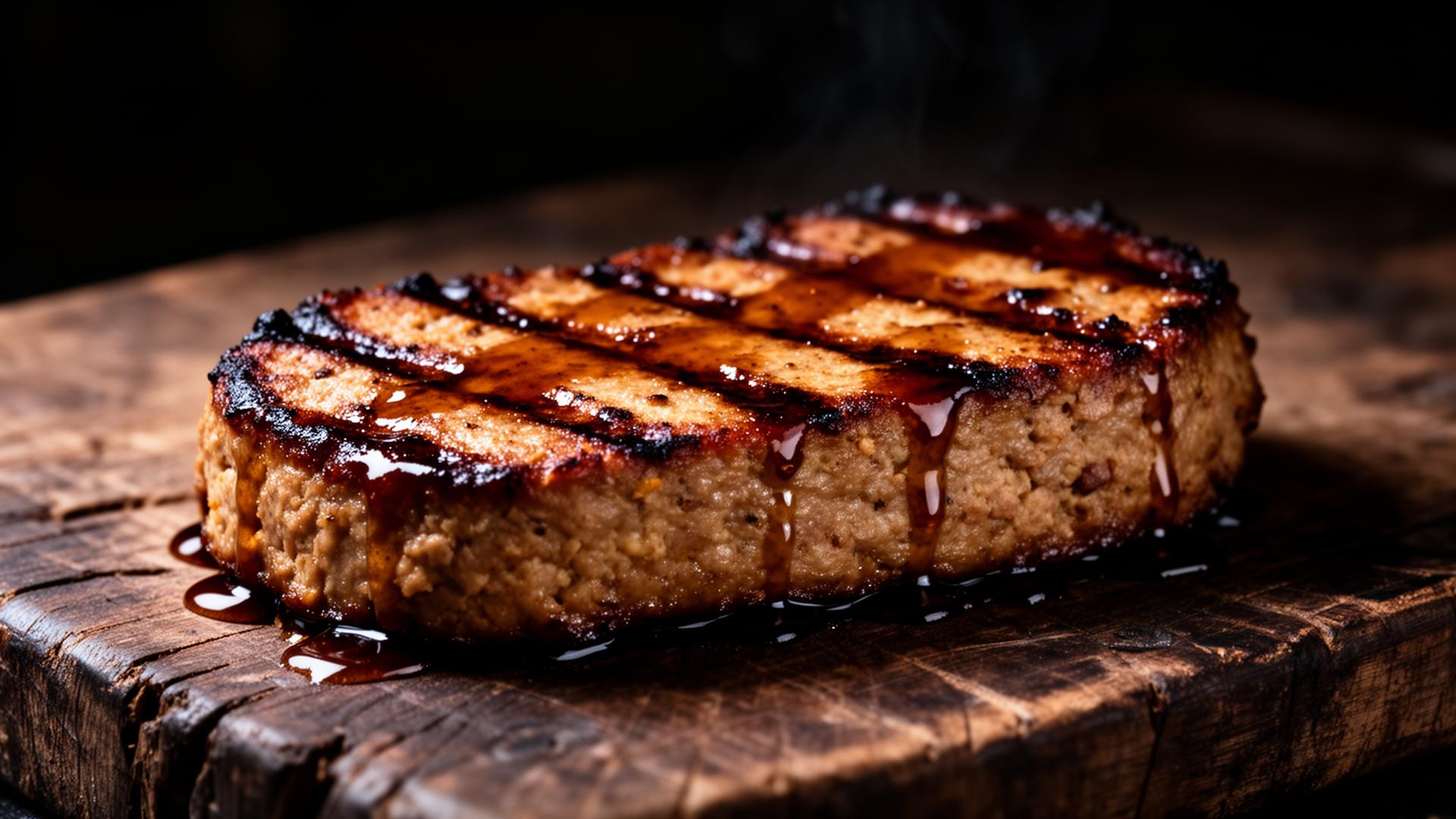 Gerookte seitan brisket